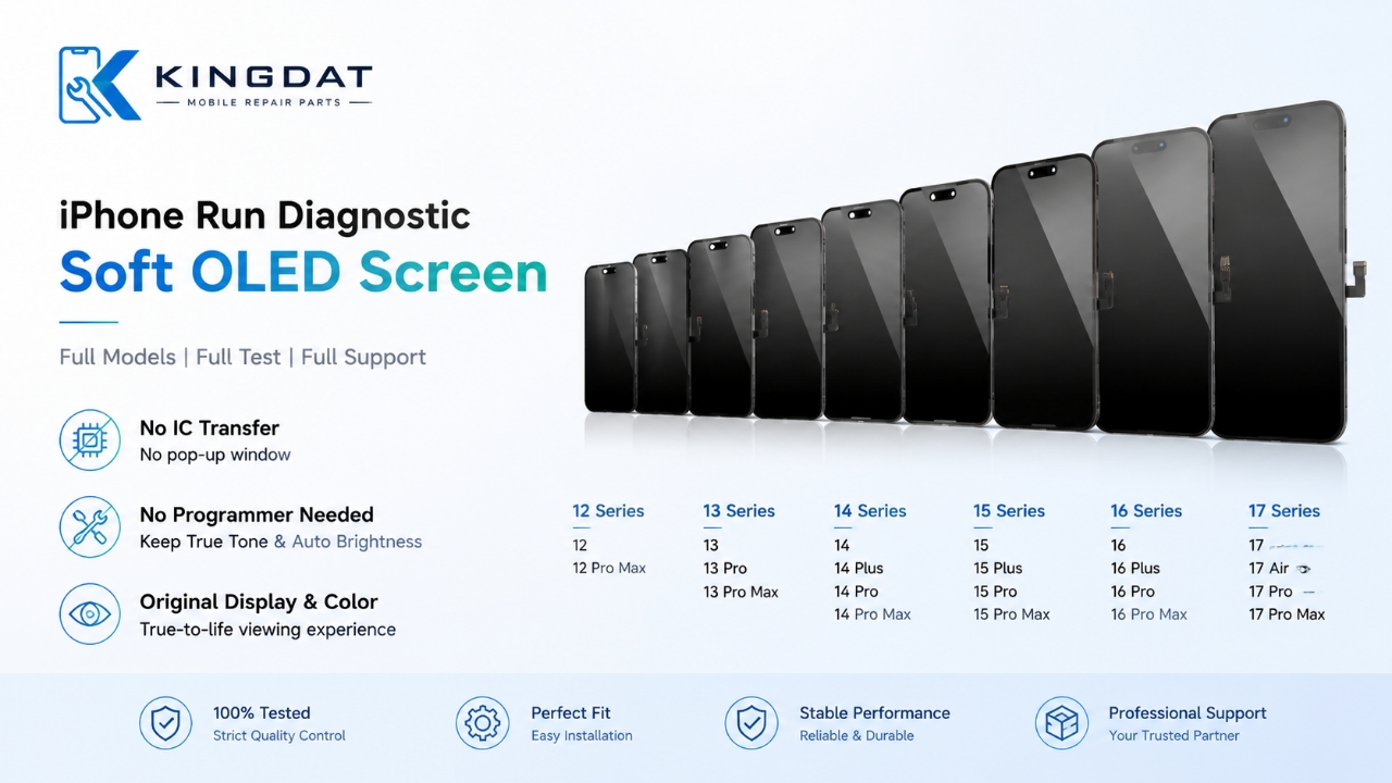 iPhone Run Diagnostic Soft OLED Screen